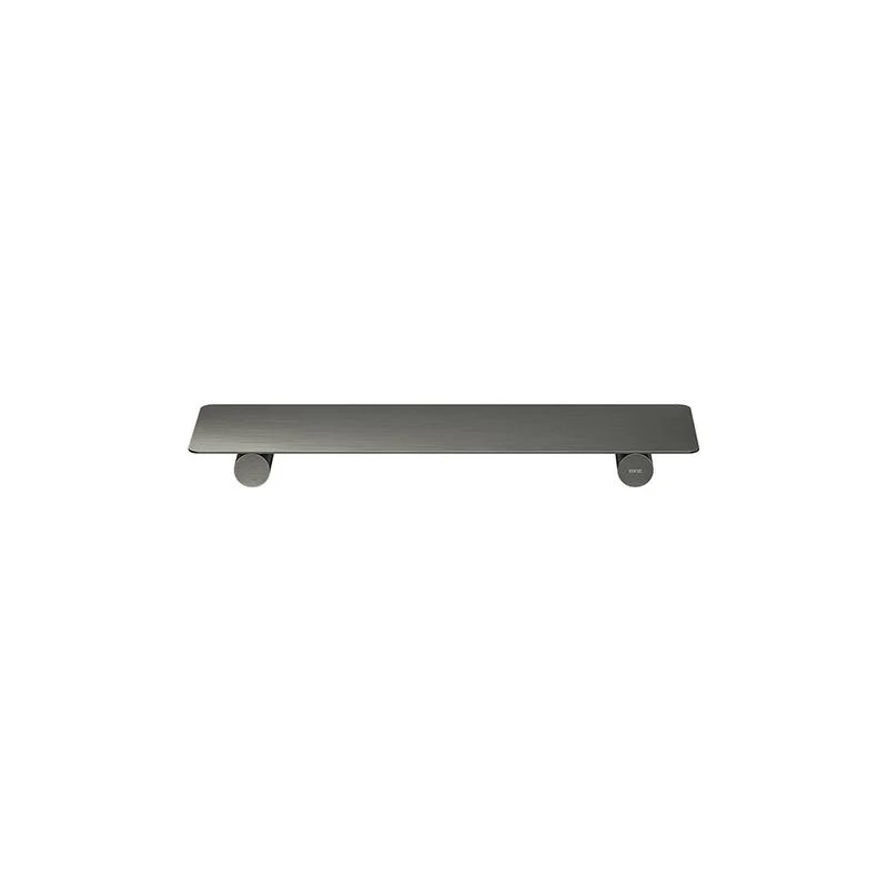 Meir Curvaé Shower Shelf 400mm - PVD Shadow Gun Metal - Image 2