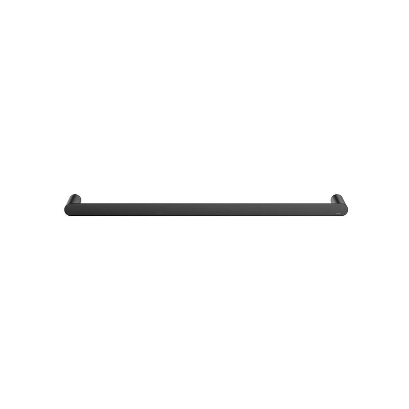 Meir Curvaé Single Towel Rail 600mm - Black Matte - Image 2