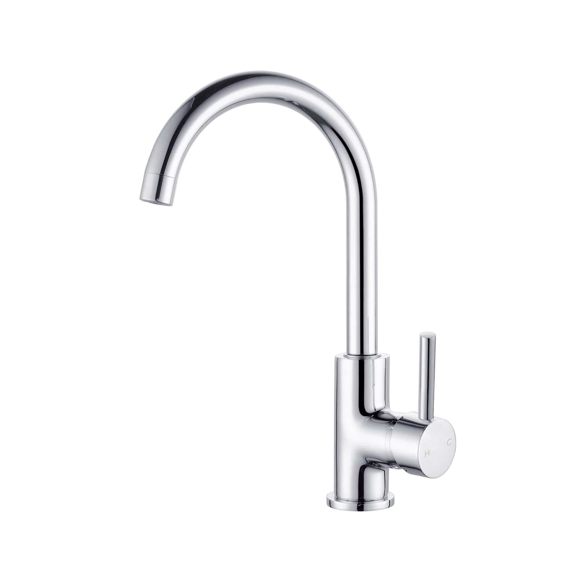 Nero Dolce Kitchen Mixer Gooseneck - Chrome