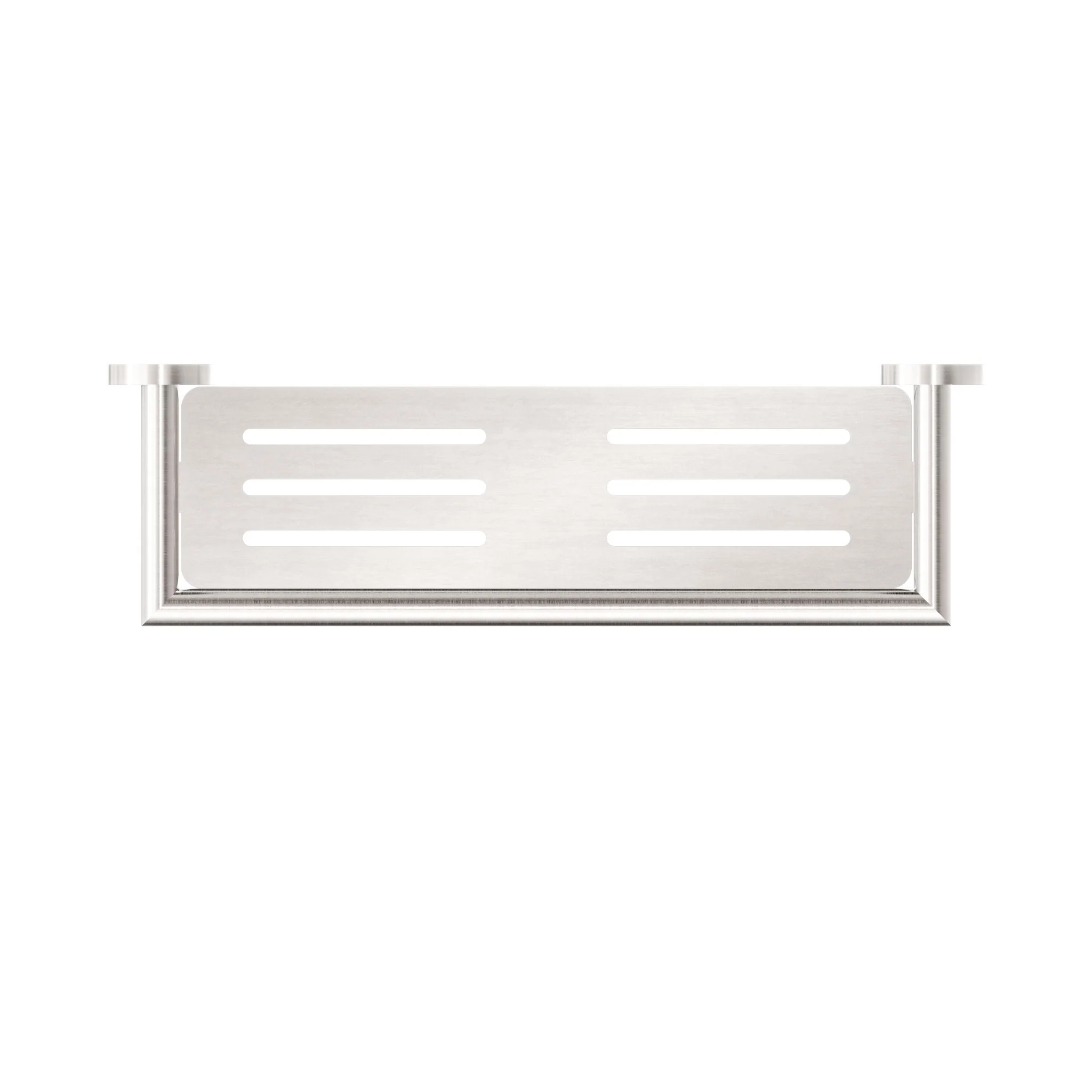Nero Dolce Metal Shower Shelf - Brushed Nickel - Image 3