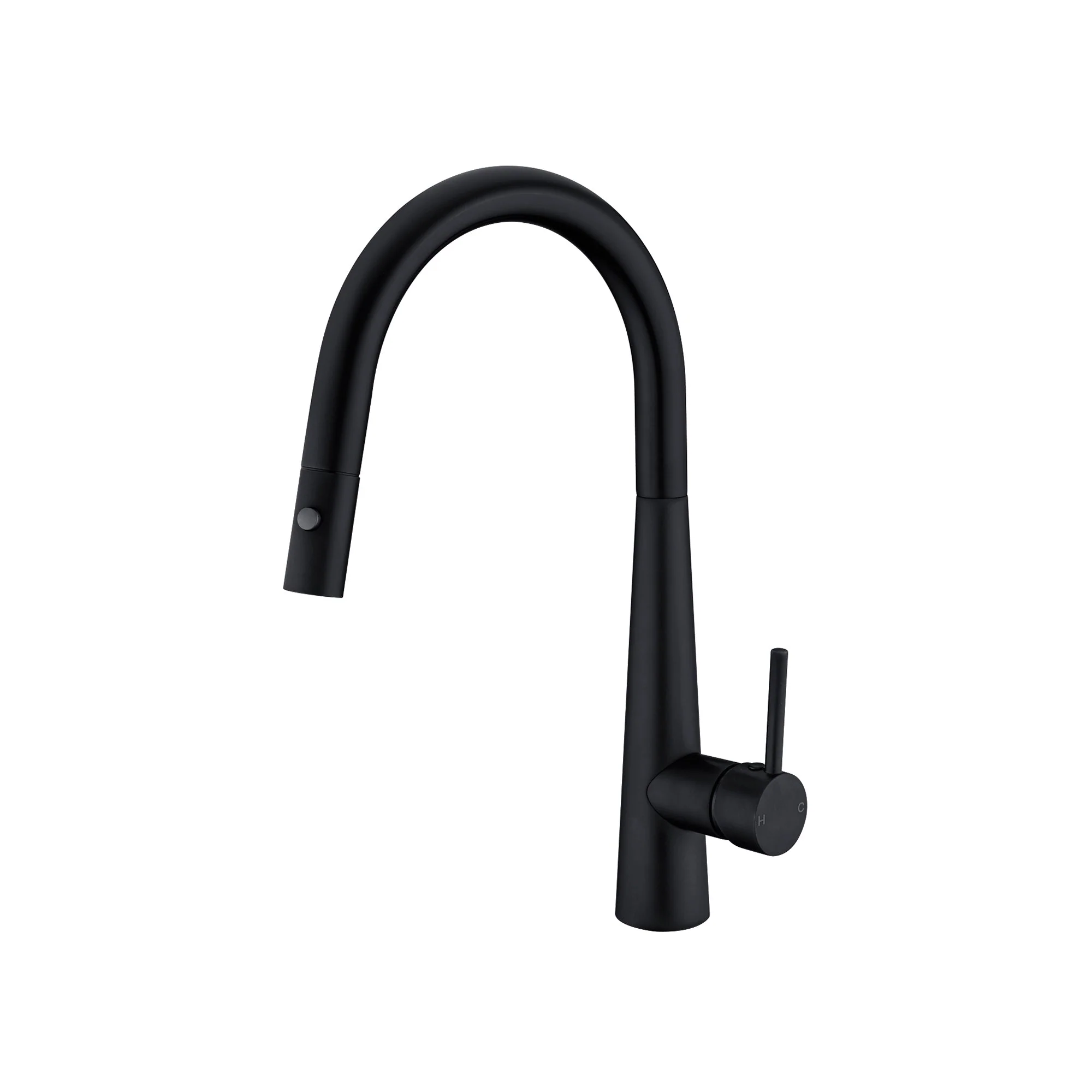 Nero Dolce Pull Out Sink Mixer With Vegie Spray Function - Black Matte