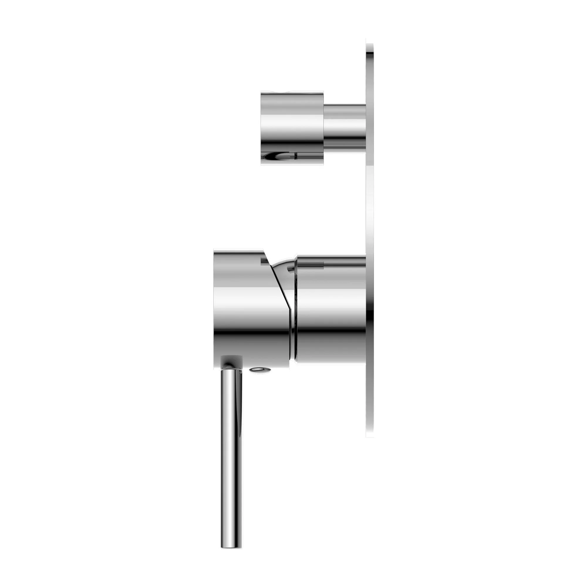 Nero Dolce Shower Mixer With Diverter - Chrome - Image 3