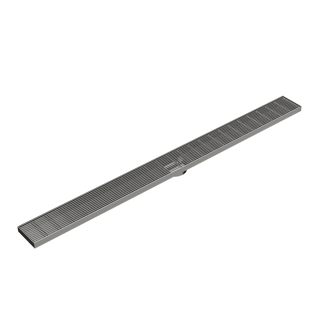 Linsol Ezyflow 1500mm Heelguard Linear Waste DN44 - Gunmetal