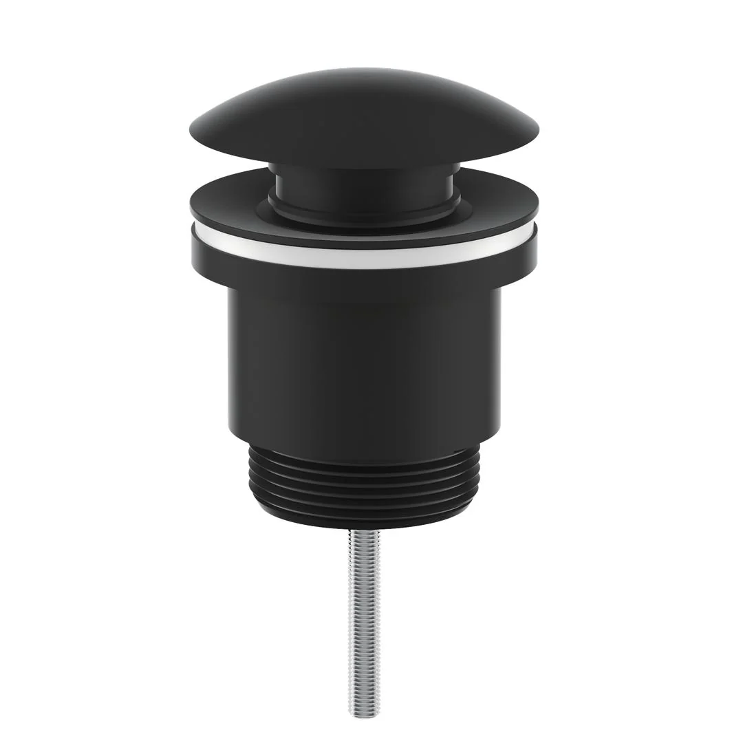 Linsol Ezyflow 32/40mm Universal Pop-Up Plug and Waste - Matte Black - Image 3