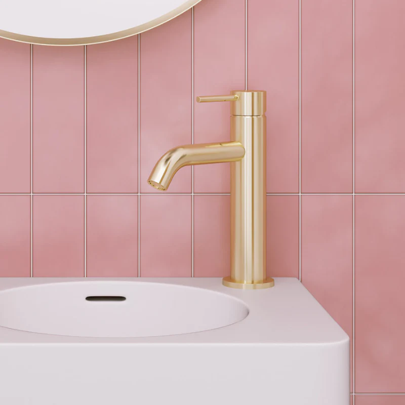 Fienza Kaya Basin Mixer - Urban Brass - Image 2