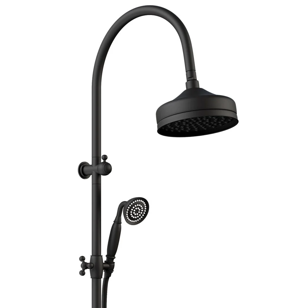 Fienza Lillian Multifunction Rail Shower - Black Matte - Image 2