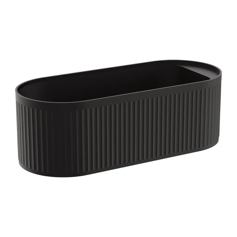 Fienza Minka Solid Surface Bath 1700mm - Black Matte
