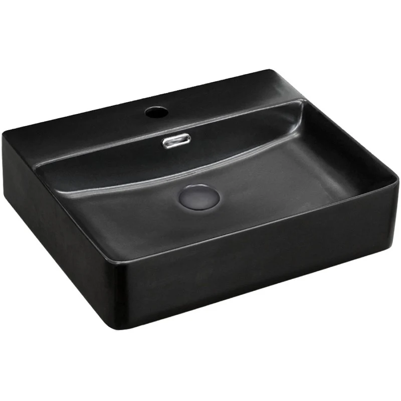 Fienza Petra Above Counter Basin - Black Matte - Image 2