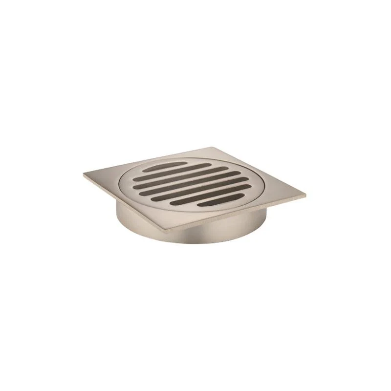 Meir Square Floor Grate Shower Drain 100mm outlet - Champagne - Image 3