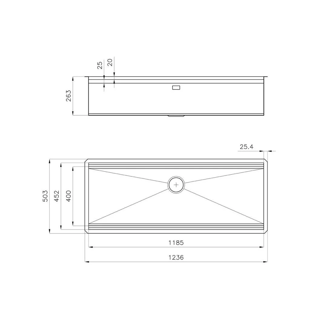 Linsol Foster Milano Happy Hour Work Station - Foster Brushed Stainless - Image 4