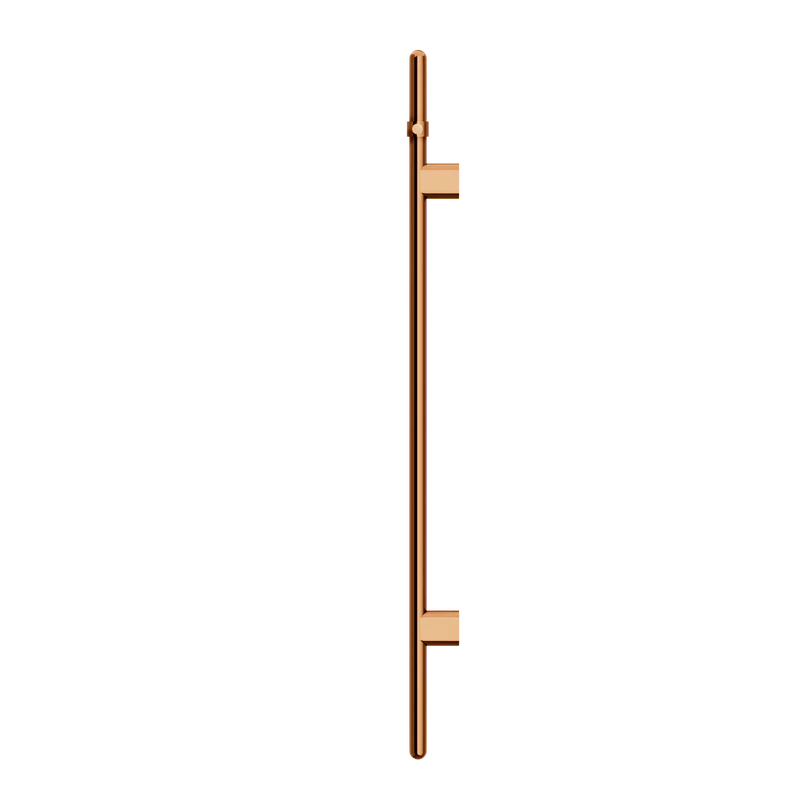 Meir Heated Vertical Towel Rail - Lustre Bronze - Image 2