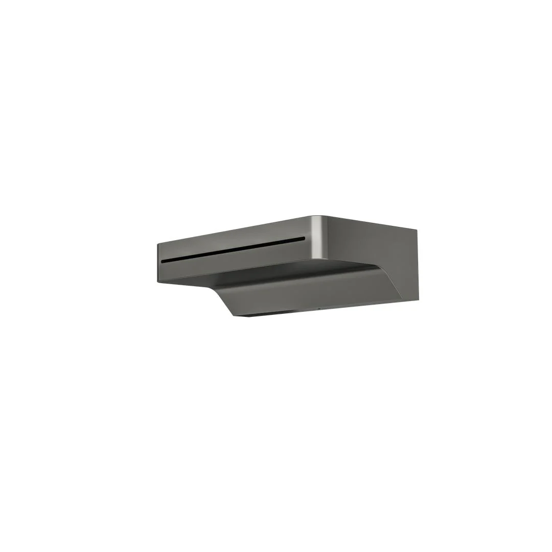 Linsol Hugo Waterfall Bath Spout - Gunmetal