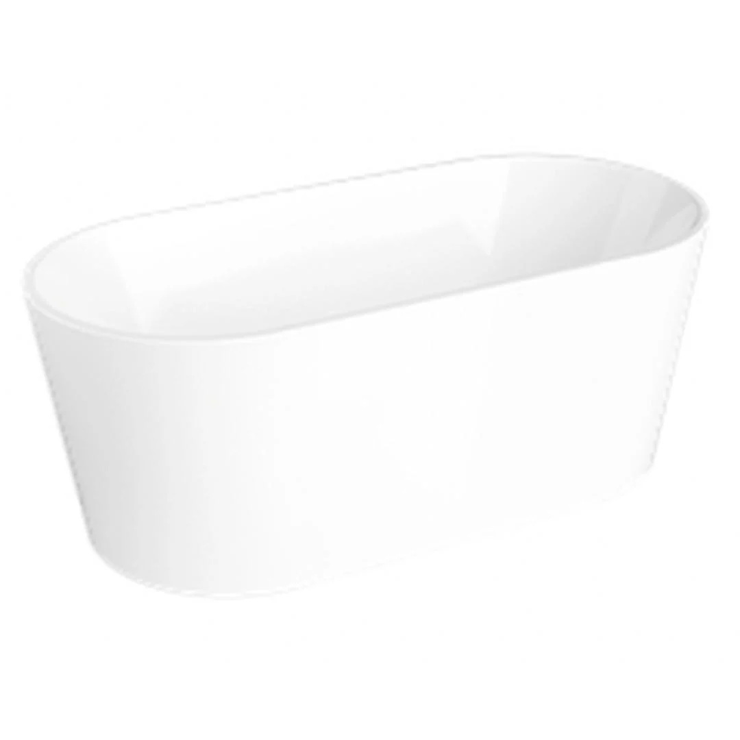 Linsol Joseph 1700mm Freestanding Bath - Gloss White