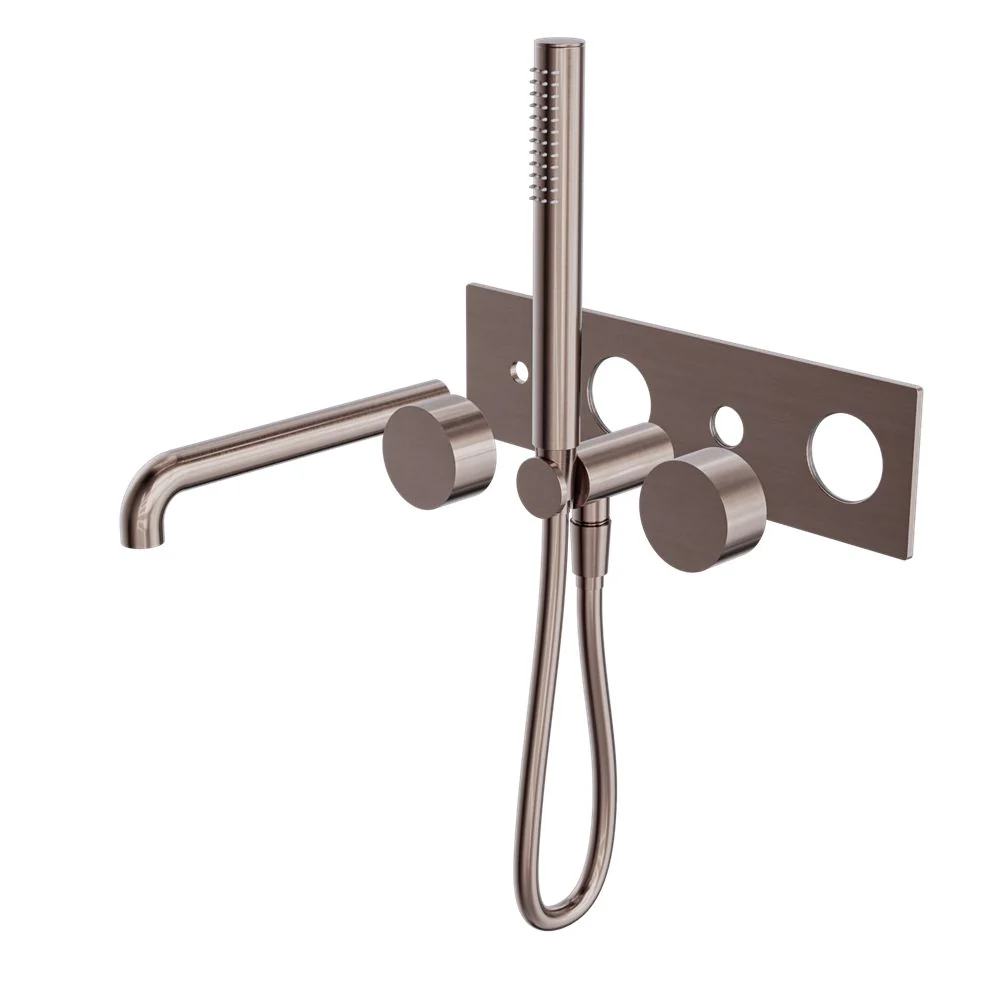 Nero Kara Progressive Shower System With Spout (Trim Kit Only) - Brushed Bronze