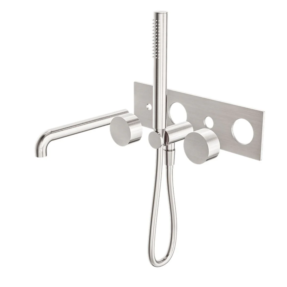 Nero Kara Progressive Shower System With Spout (Trim Kit Only) - Brushed Nickel