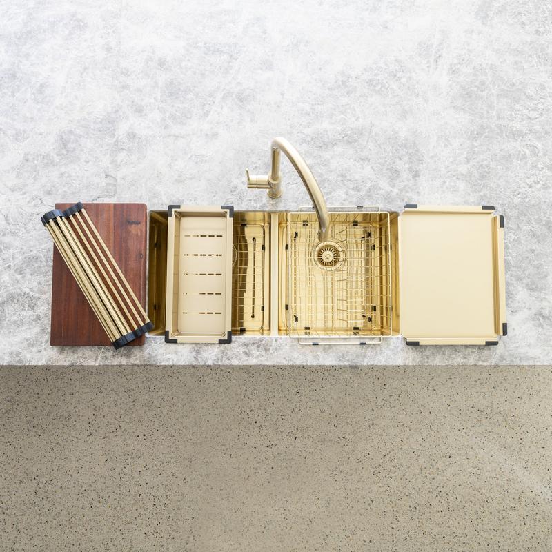 Meir Lavello Protection Grid for MKSP-D1160440D (2pcs) - Brushed Bronze Gold - Image 5
