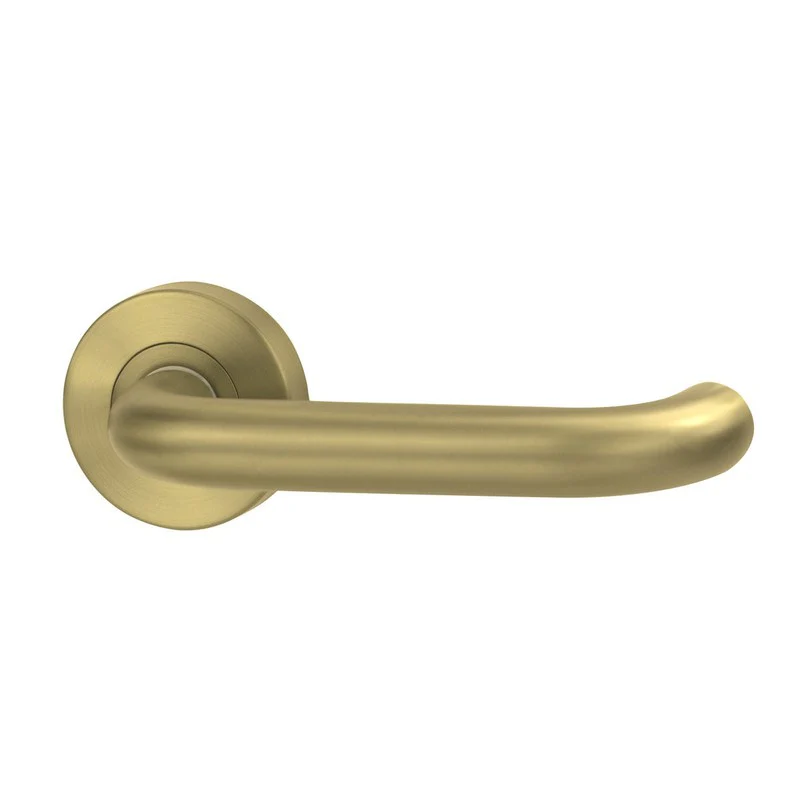 Lockwood Vivid Lever V2 Dummy Half Set - Satin Brass PVD