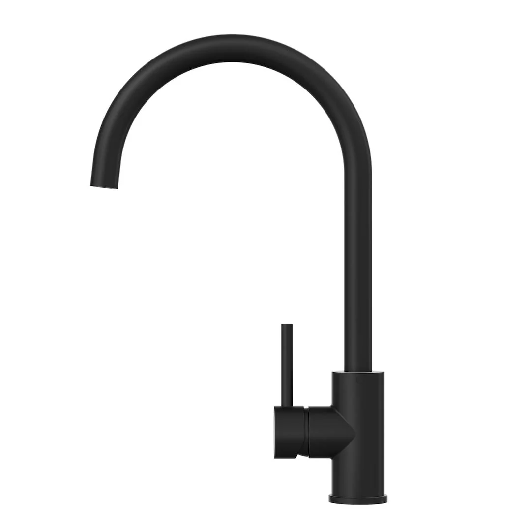 Linsol Louis Sink Mixer - Matte Black - Image 2