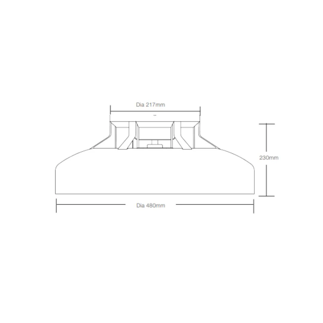 Martec Fantom DC Bladeless Smart Ceiling Fan With WIFI Remote Control + LED light - Image 3