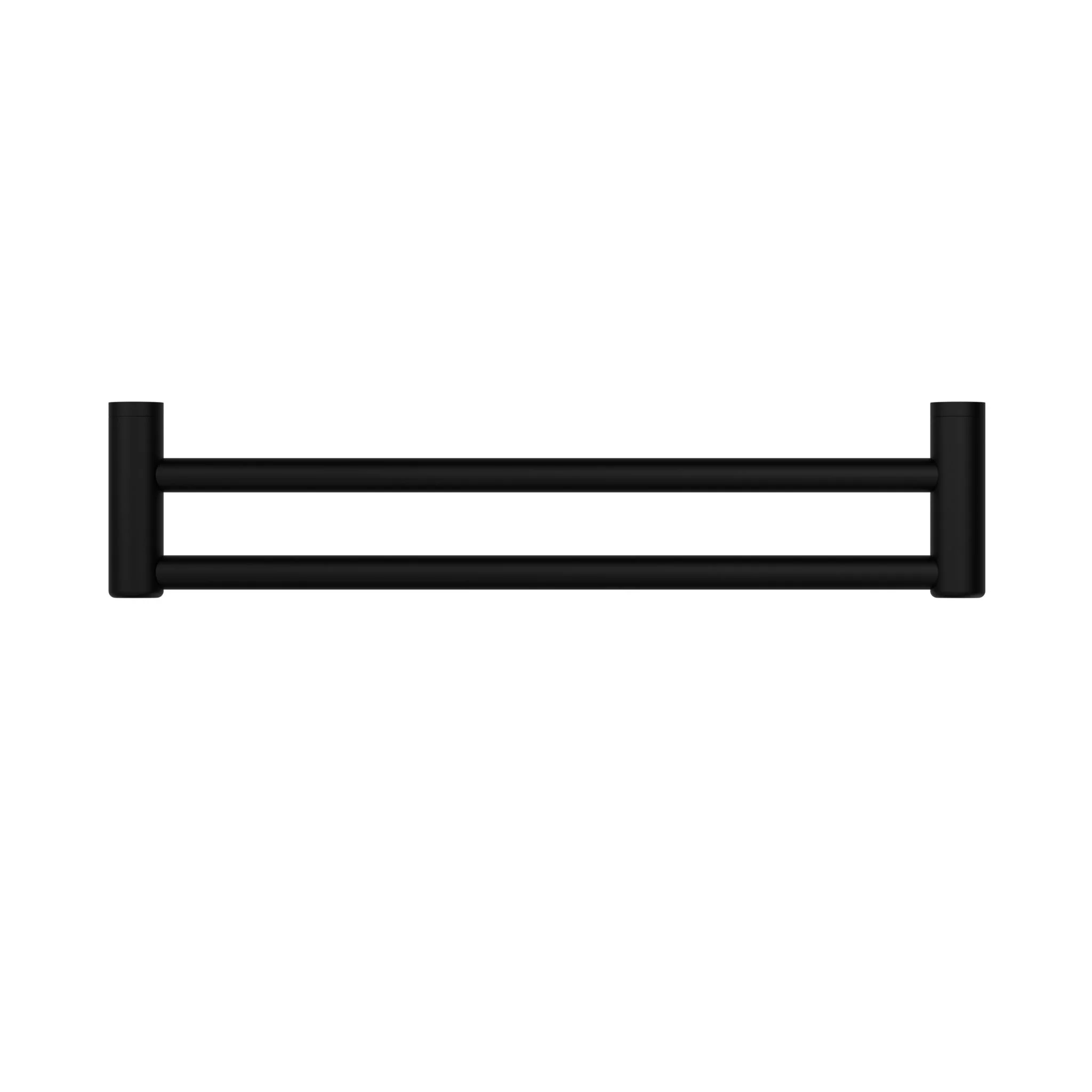 Nero Mecca Care 25mm Double Towel Grab Rail - Black Matte - Image 2