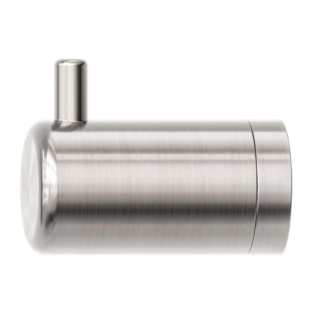 Nero Mecca Care 25mm Wall Hook - Brushed Nickel - Image 2