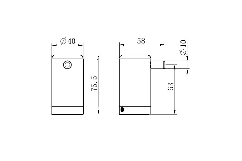 Nero Mecca Care 25mm Wall Hook - Brushed Nickel - Image 3