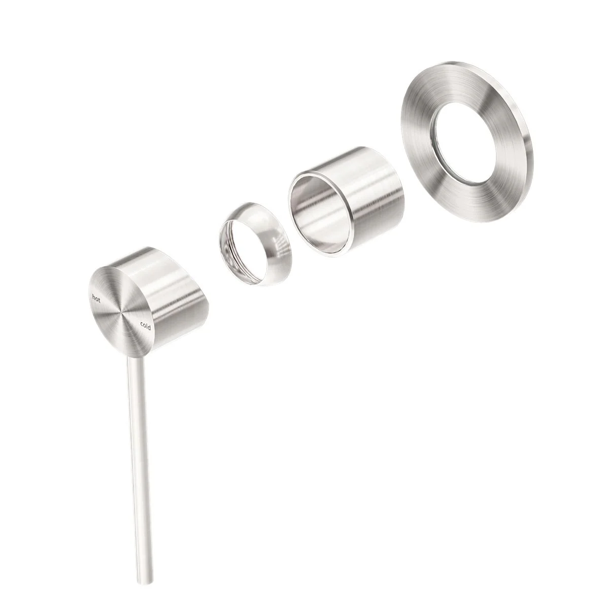 Nero Mecca Care Shower Mixer (Trim Kit Only) - Brushed Nickel