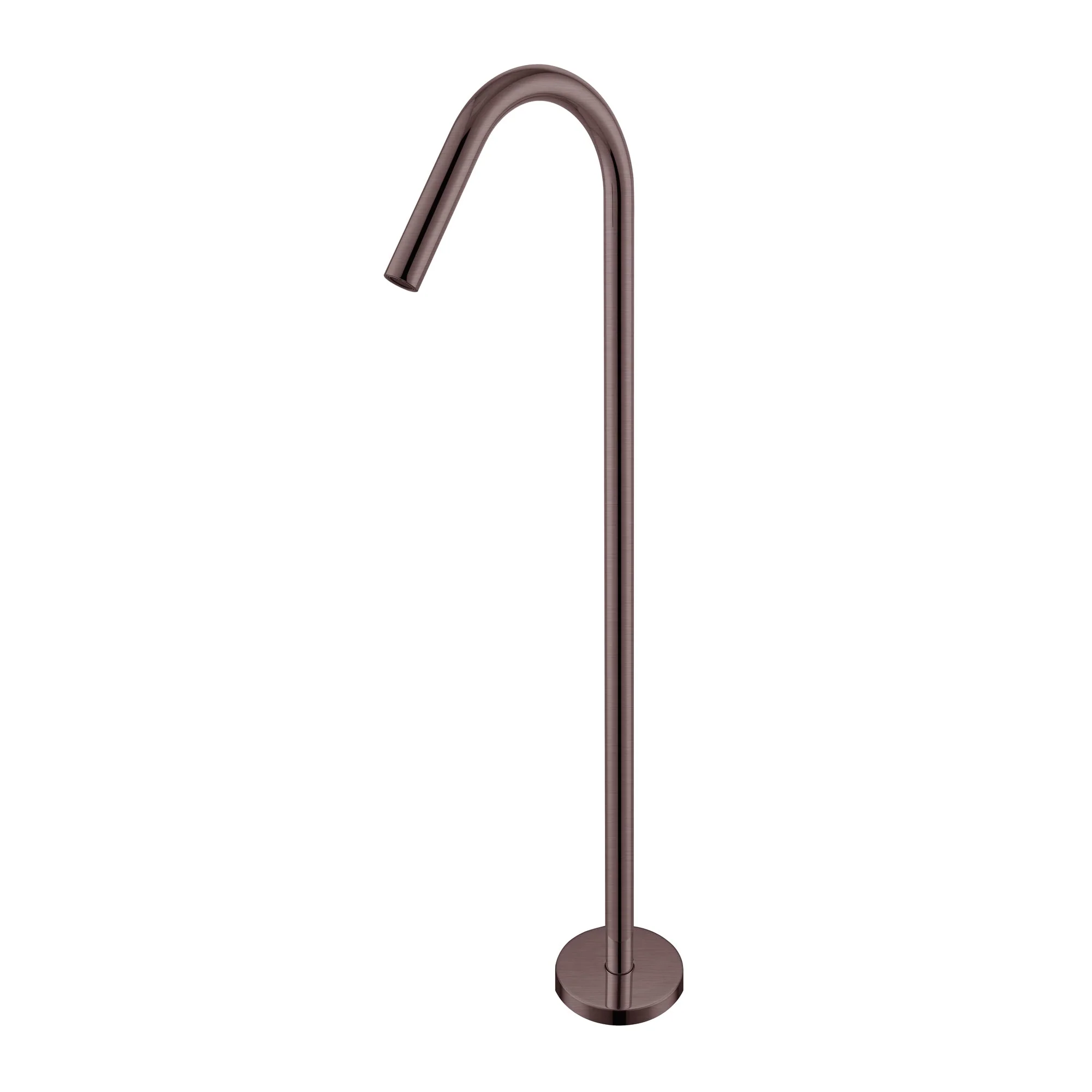 Nero Mecca Freestanding Bath Spout - Brushed Bronze