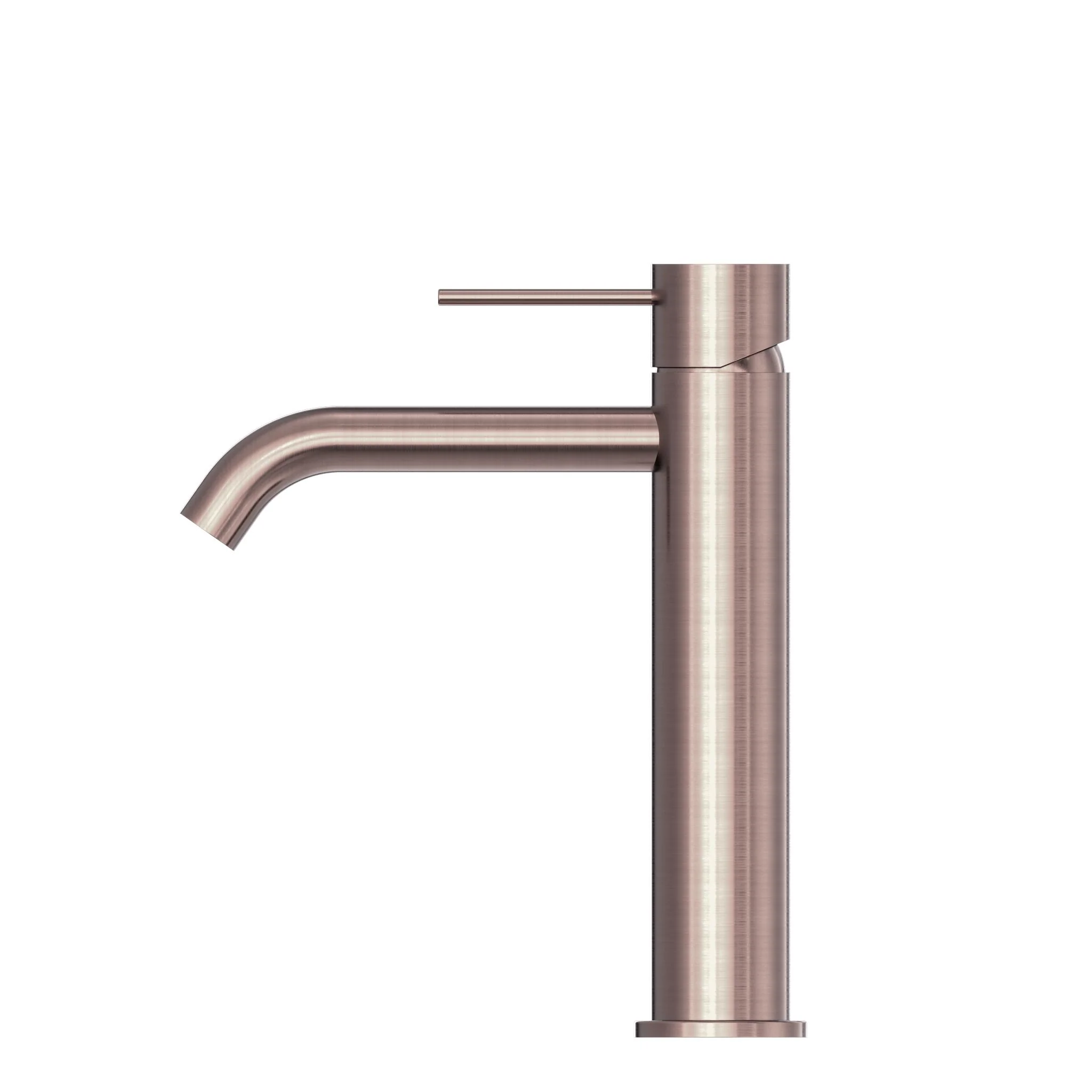 Nero Mecca Mid Tall Basin Mixer - Brushed Bronze - Image 3