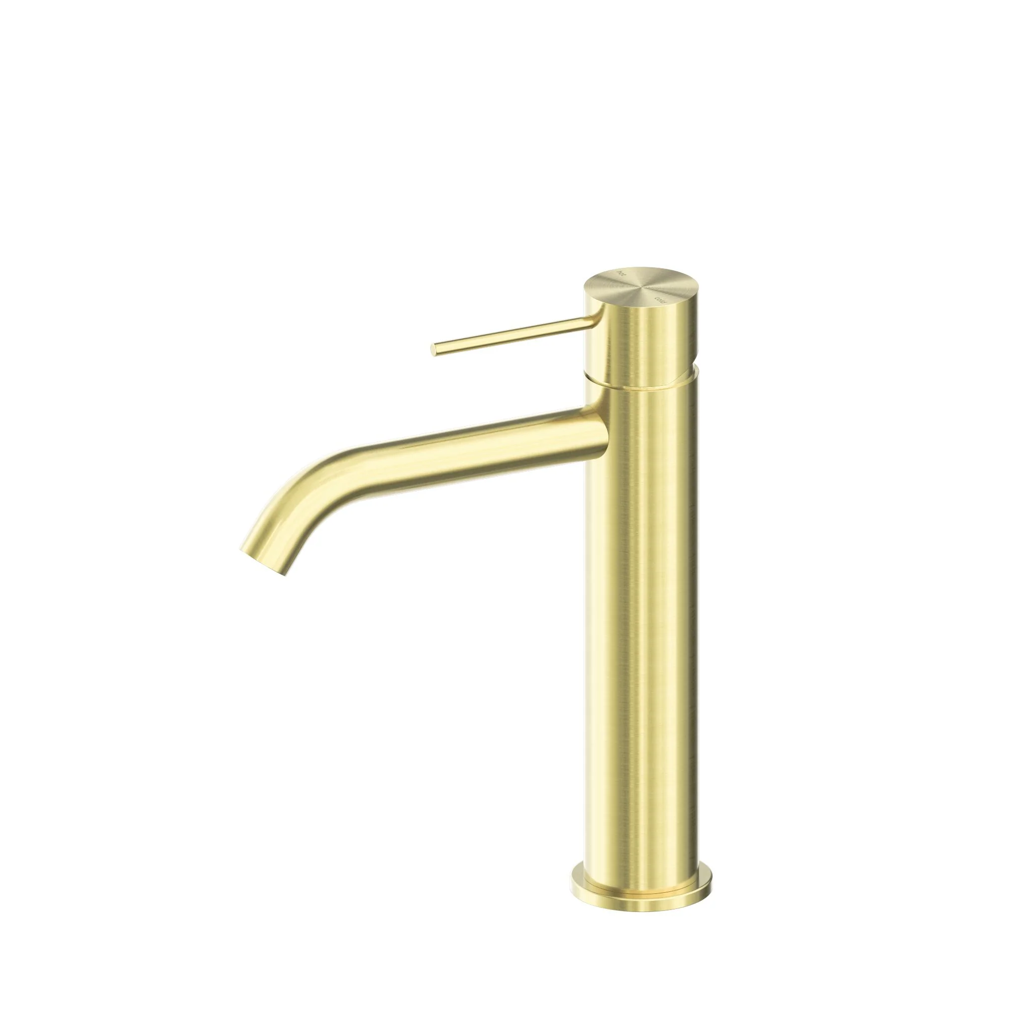 Nero Mecca Mid Tall Basin Mixer - Brushed Gold