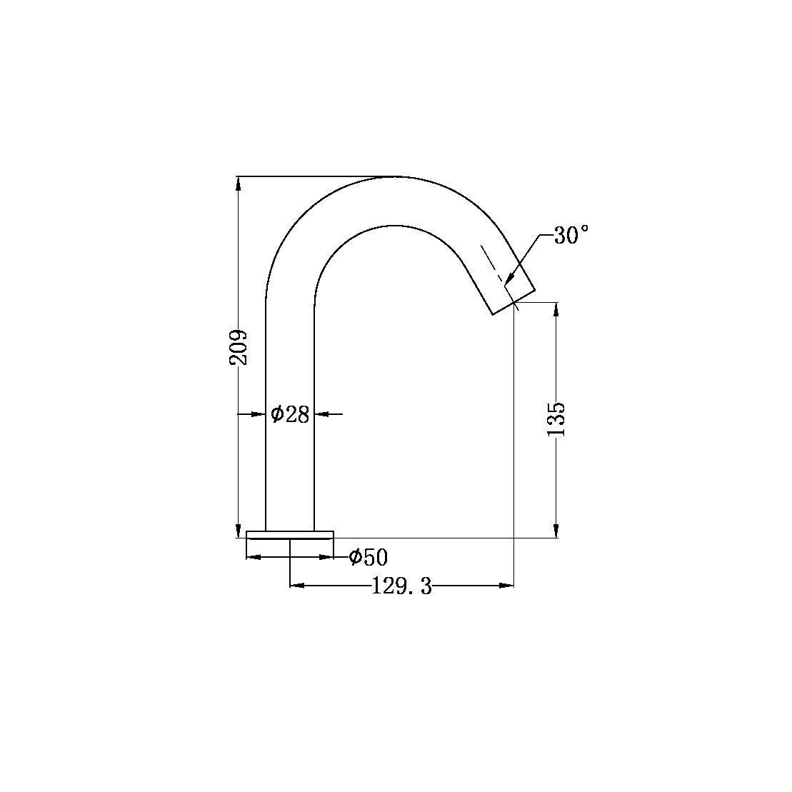 Nero Mecca Sensor Tap - Brushed Nickel - Image 2