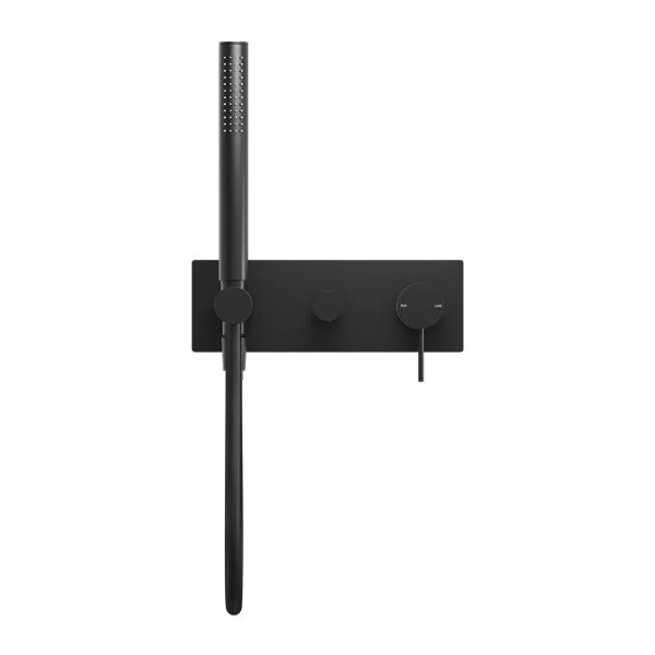 Nero Mecca Shower Mixer Diverter System - Black Matte - Image 2