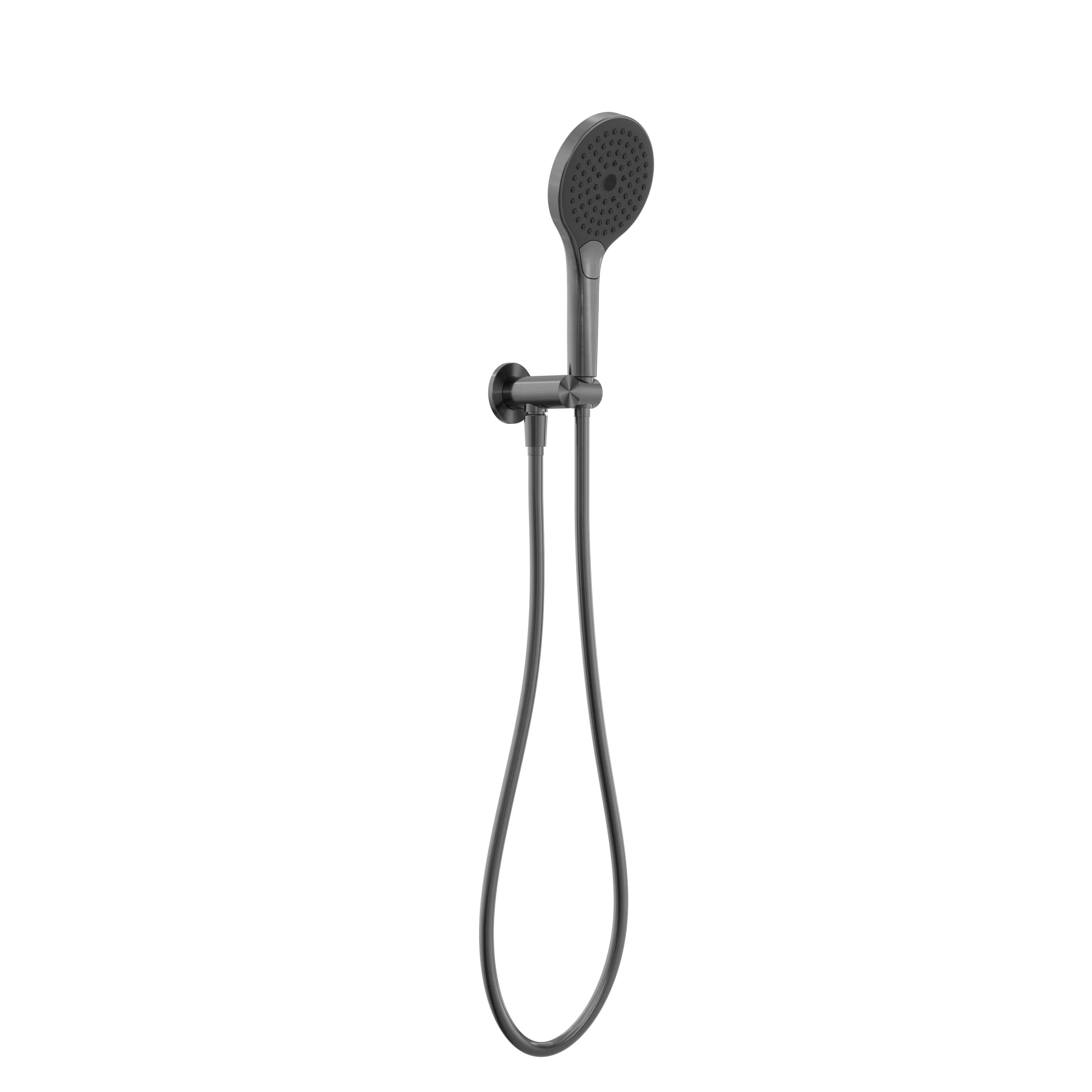 Nero Mecca Shower On Bracket With Air Shower II - Gun Metal