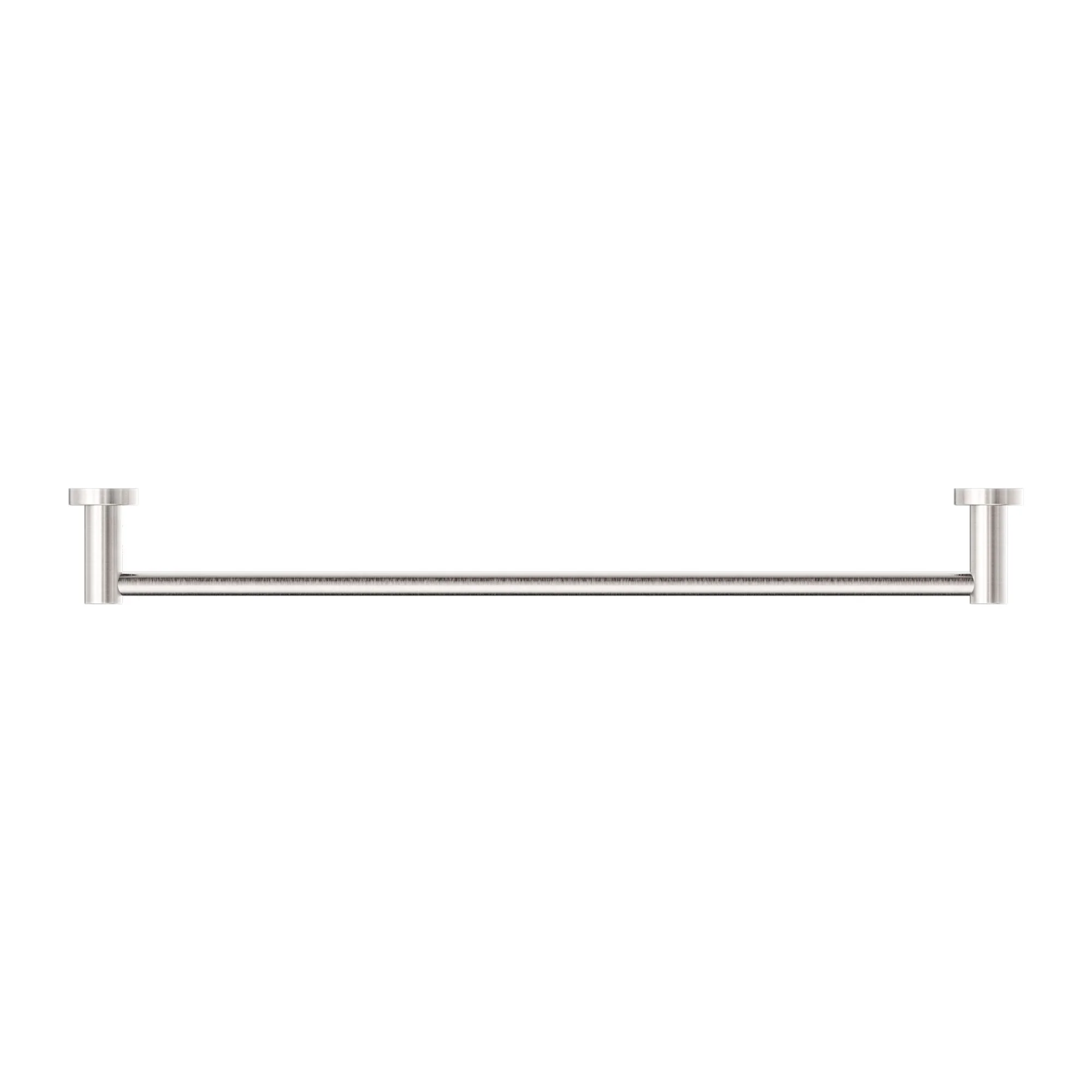 Nero Mecca Single Towel Rail - Brushed Nickel - Image 2