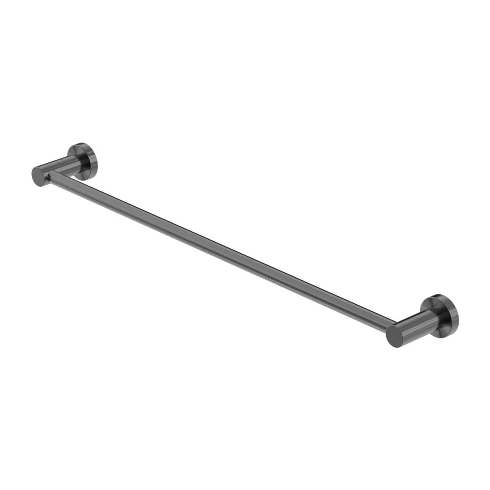 Nero Mecca Single Towel Rail - Gun Metal