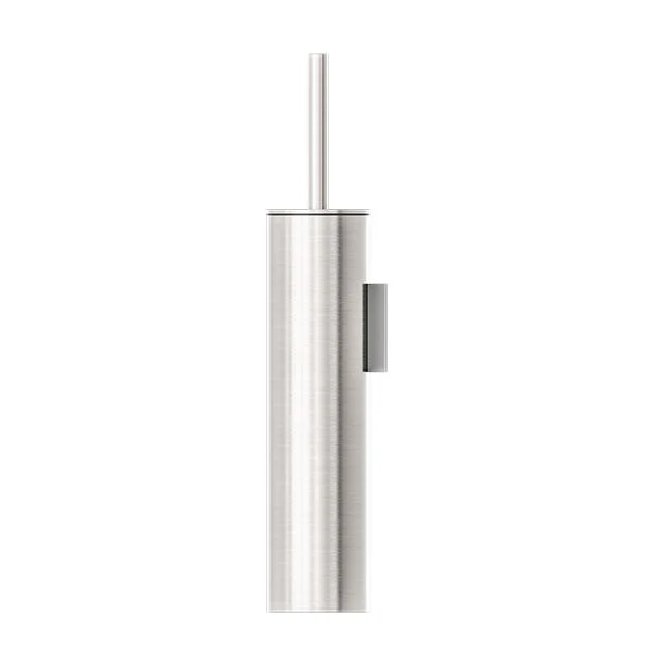 Nero Mecca Toilet Brush Holder - Brushed Nickel - Image 2