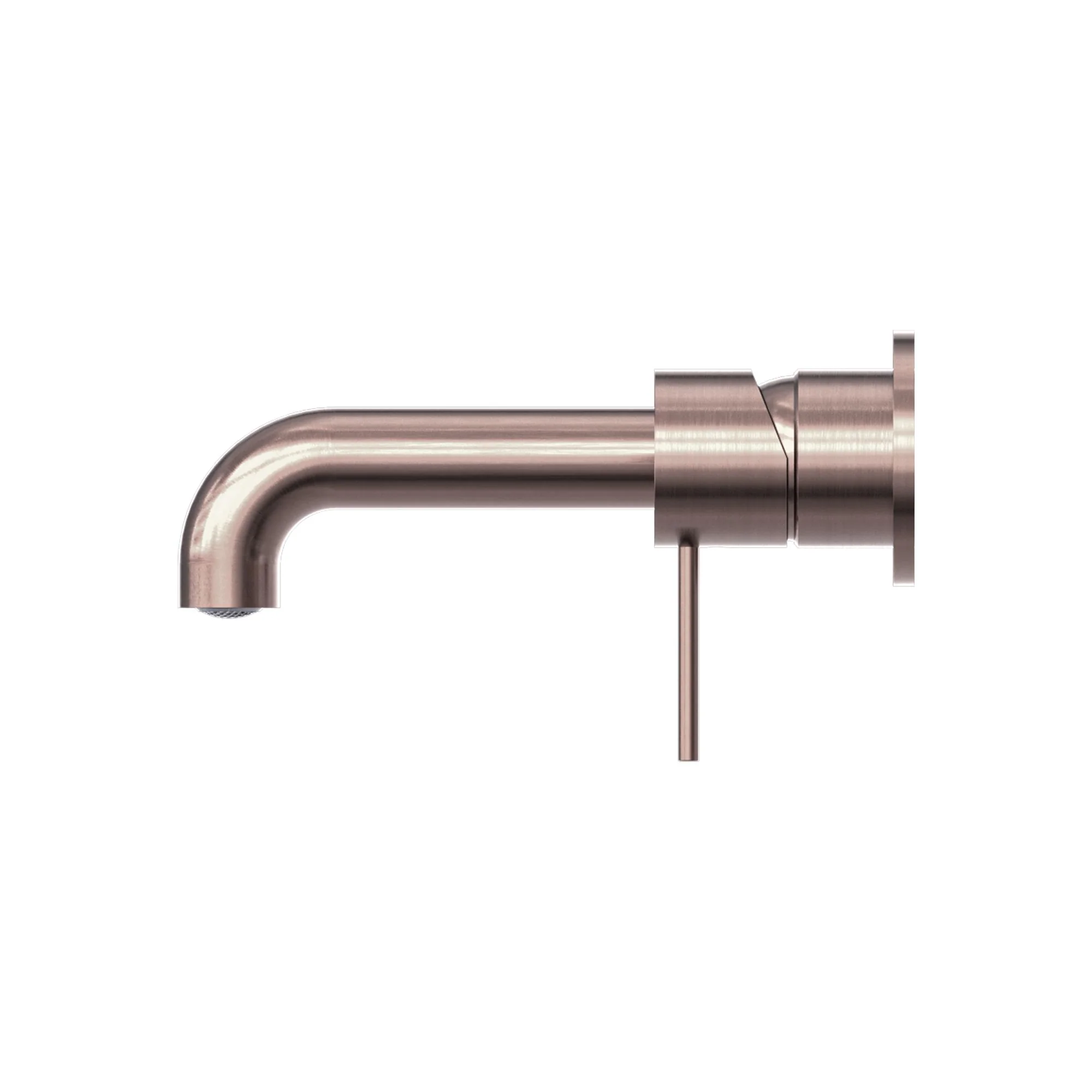 Nero Mecca Wall Basin/Bath Mixer Separate Back Plate - Brushed Bronze - Image 2
