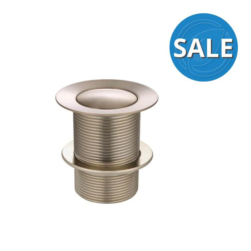 Meir 40MM POP UP WASTE - NO OVERFLOW / UNSLOTTED - Champagne