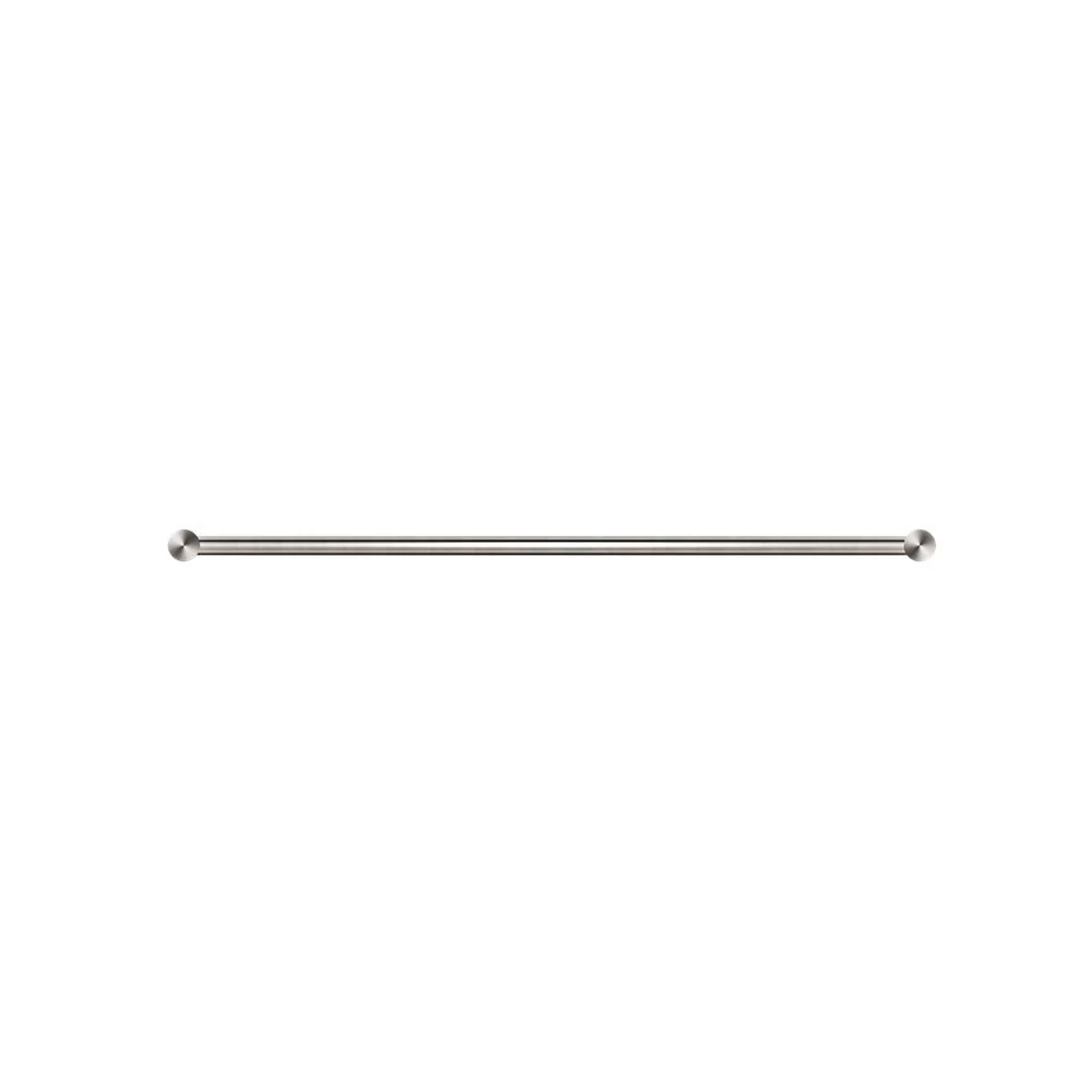 Nero Mecca II Double Towel Rail - Brushed Nickel - Image 2