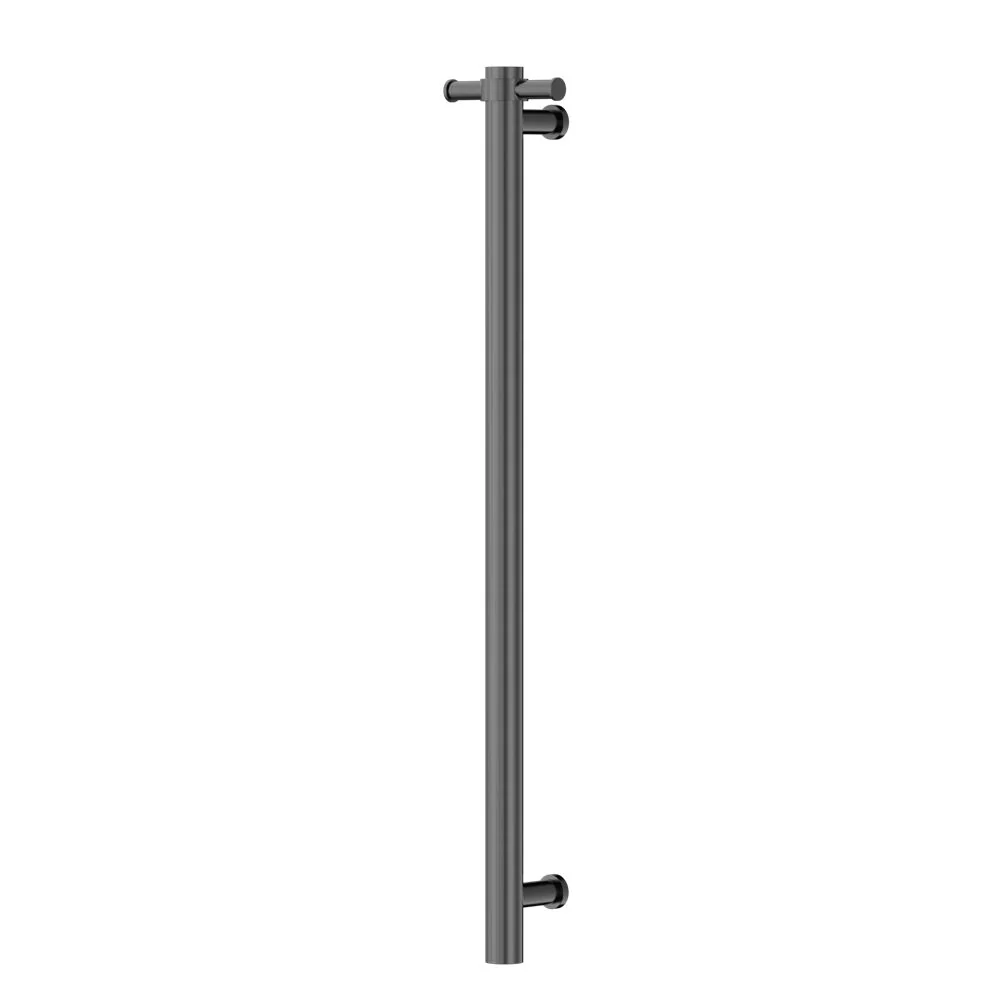 Nero Non-Heated Vertical Towel Rail 900mm - Gun Metal