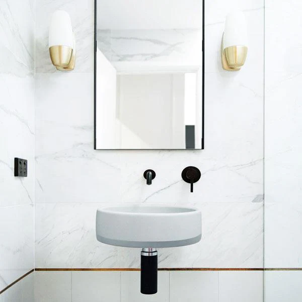 Nood Co Bowl Basin Two Tone Wall Hung - 14 Colours - Image 11