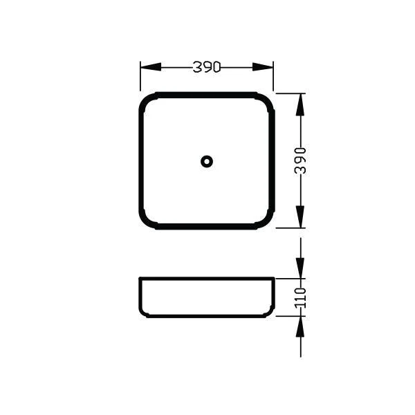 Nood Co Cube Basin Surface Mount - 14 Colours - Image 17