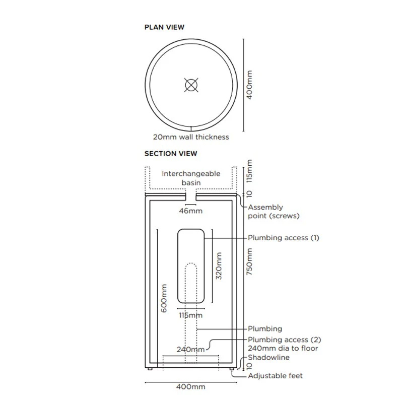 Nood Co Cylinder Tubb Basin - 14 Colours - Image 15