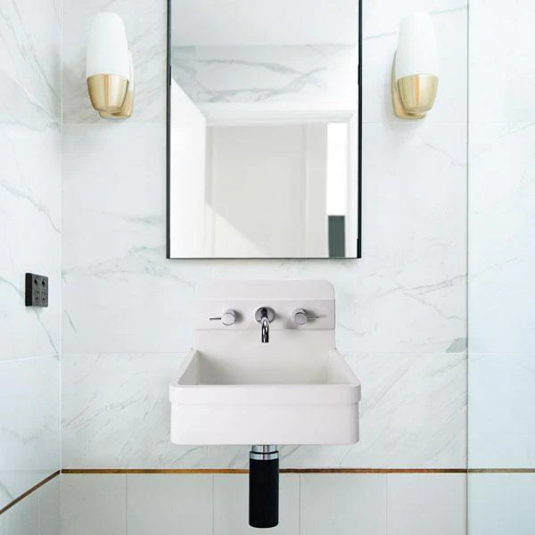 Nood Co Herbert Basin One Tone Wall Hung - 14 Colours - Image 2