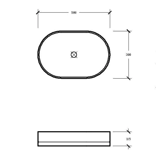 Nood Co Pill Basin Surface Mount - 14 Colours - Image 17