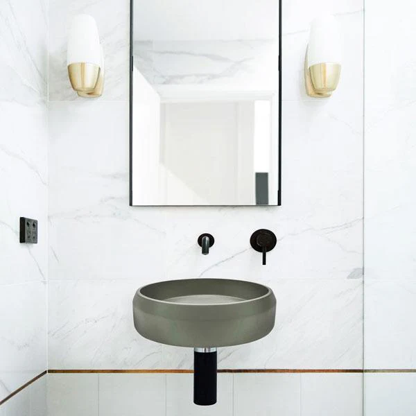Nood Co Prism Basin Circle Wall Hung - 14 Colours - Image 7