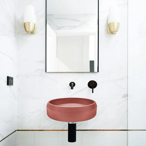 Nood Co Prism Basin Circle Wall Hung - 14 Colours - Image 9