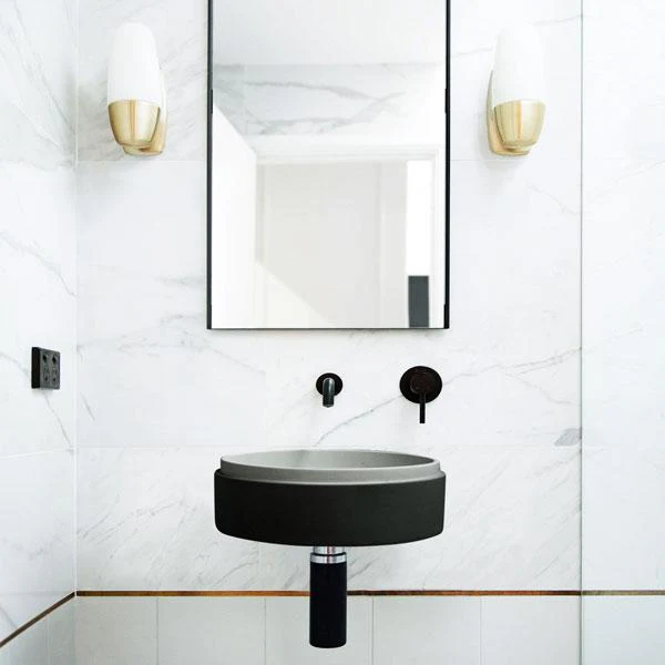 Nood Co Stepp Circle Basin Wall Hung - 14 Colours - Image 3