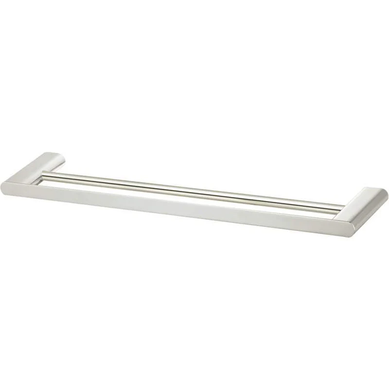 Oliveri Madrid Double Towel Rail 650mm - Brushed Nickel