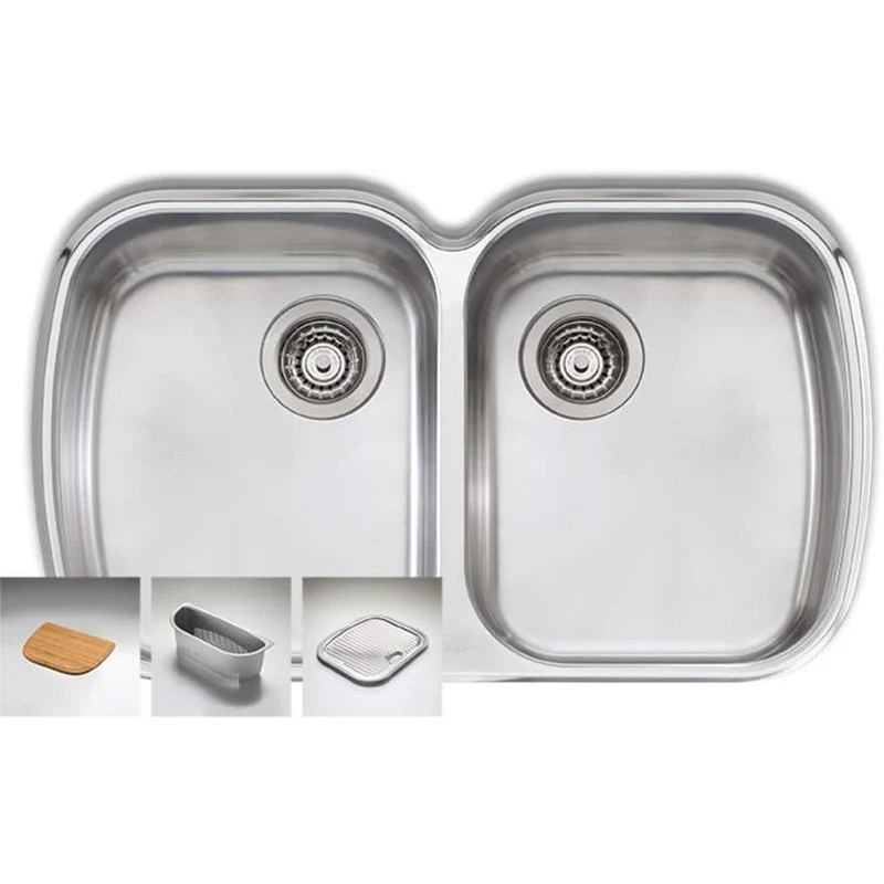 Oliveri Monet Double Bowl Undermount Sink - Image 3